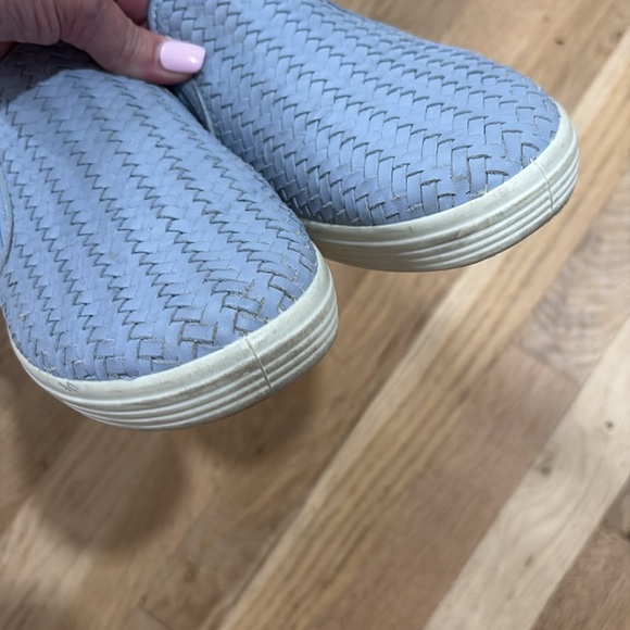Baby blue loafers for women size 8 1/2 - Picture 3 of 5
